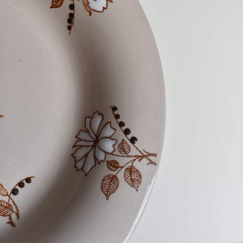 Antique Deep Plate Ronwit Beatrix A