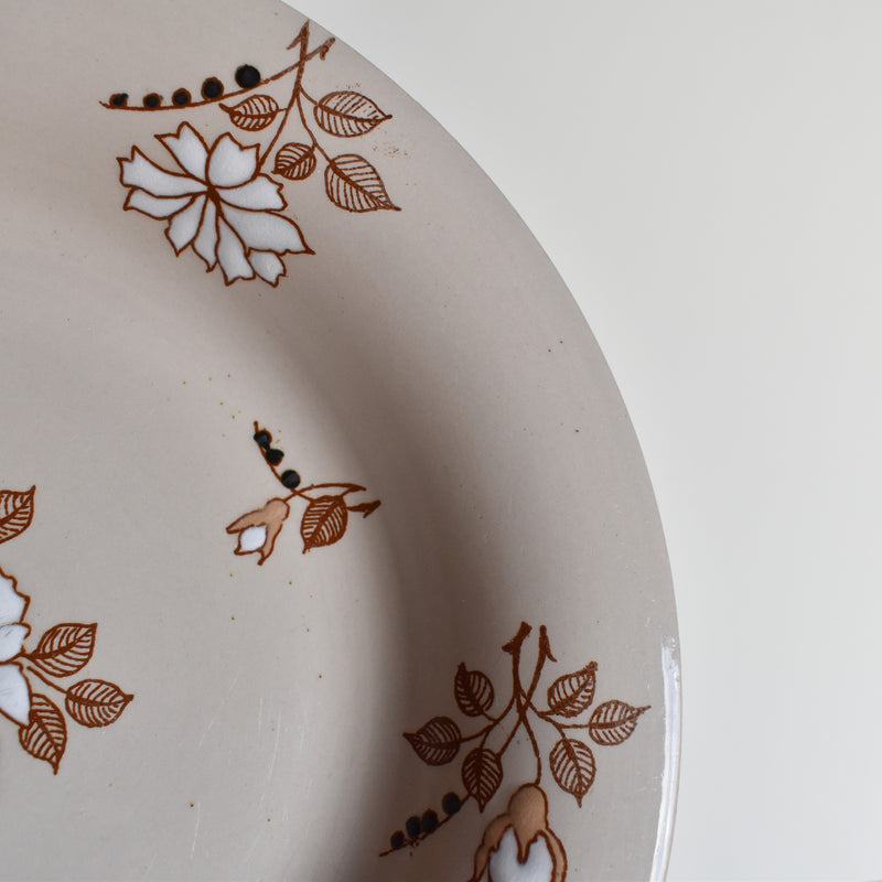 Antique Deep Plate Ronwit Beatrix A