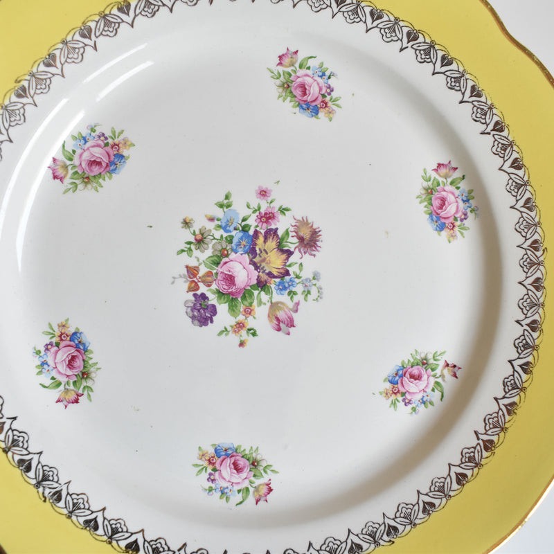 Vintage Plate Digoin & Sarreguemines Graziella A