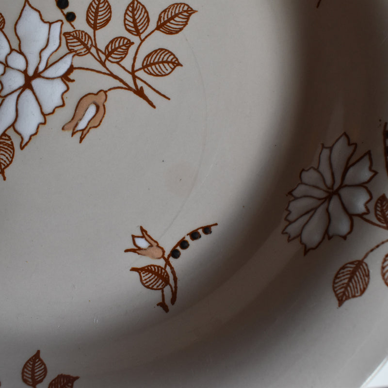 Antique Deep Plate Ronwit Beatrix A