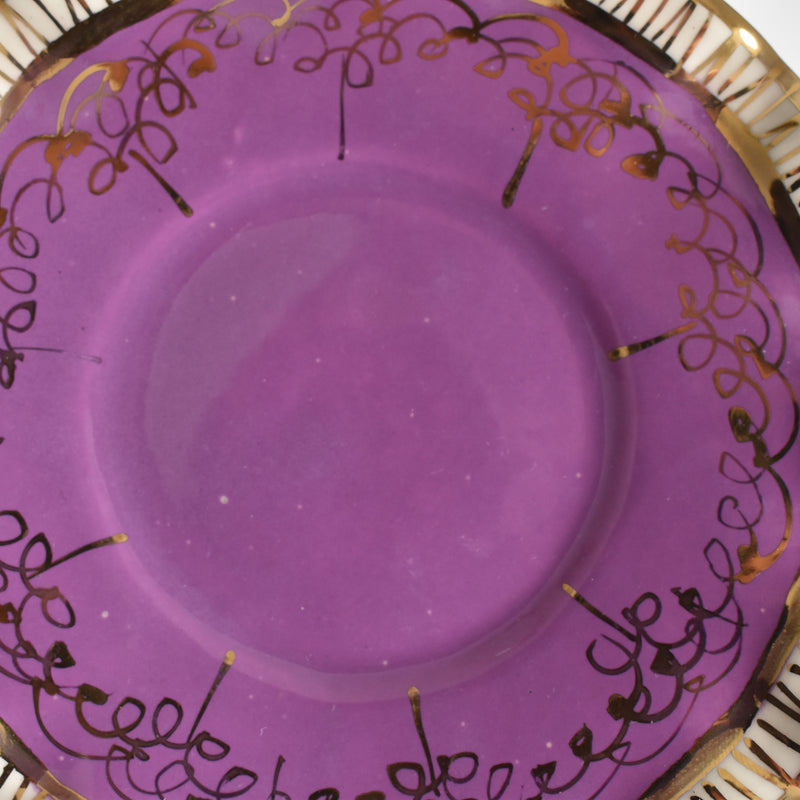 ア.ドラサンヴァル A.Dressinval コーヒーカップ＆ソーサー Purple A