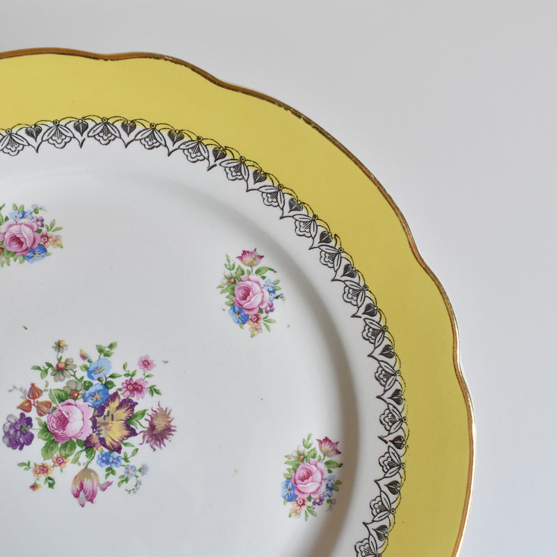 Vintage Plate Digoin & Sarreguemines Graziella A