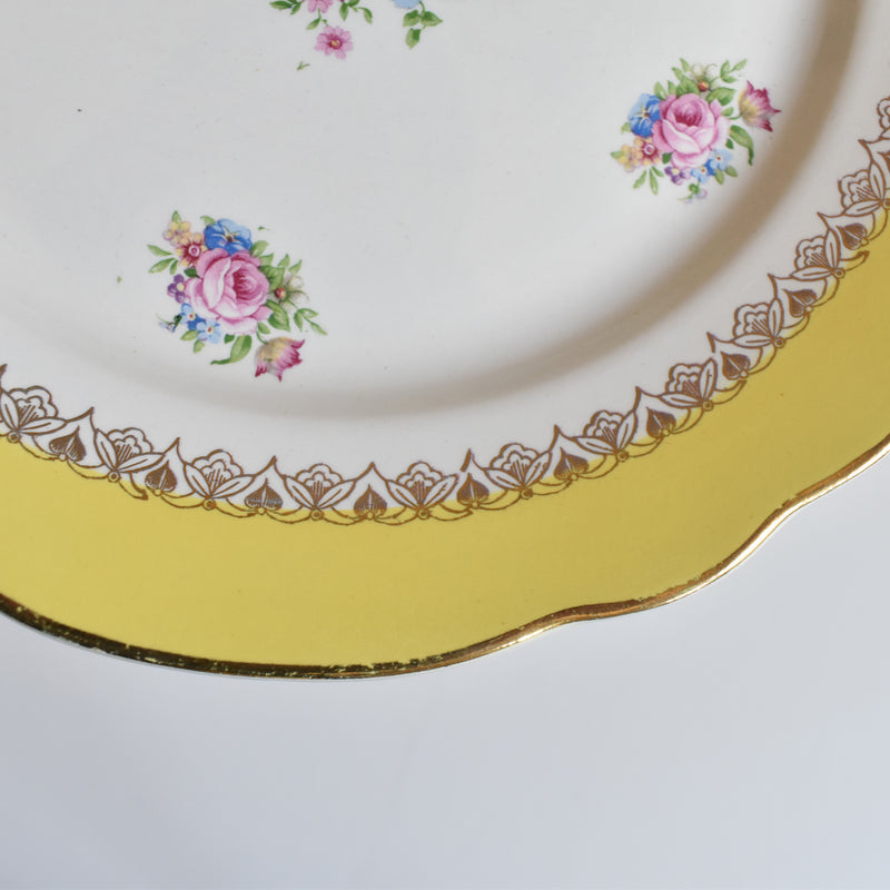 Vintage Plate Digoin & Sarreguemines Graziella A