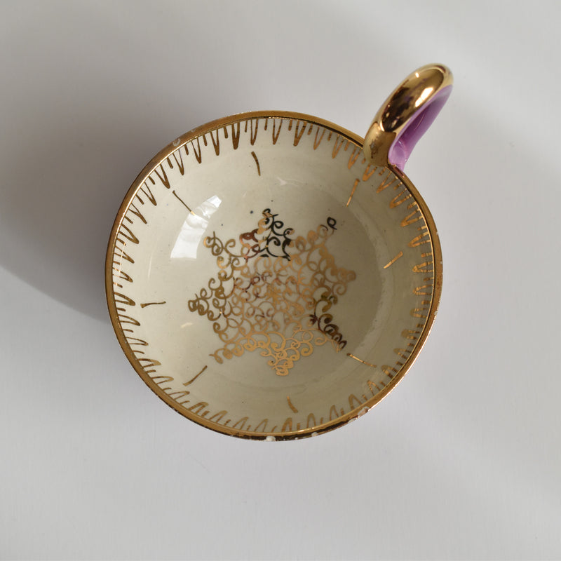 ア.ドラサンヴァル A.Dressinval コーヒーカップ＆ソーサー Purple A