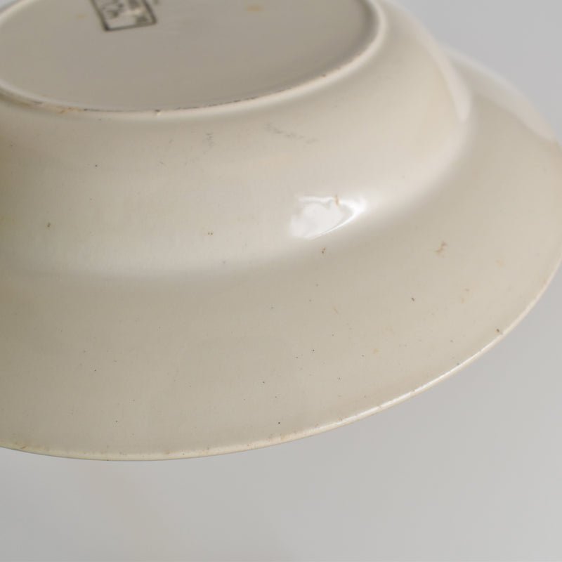 Vintage Deep Plate Digoin & Sarreguemines Houx (Holly) F