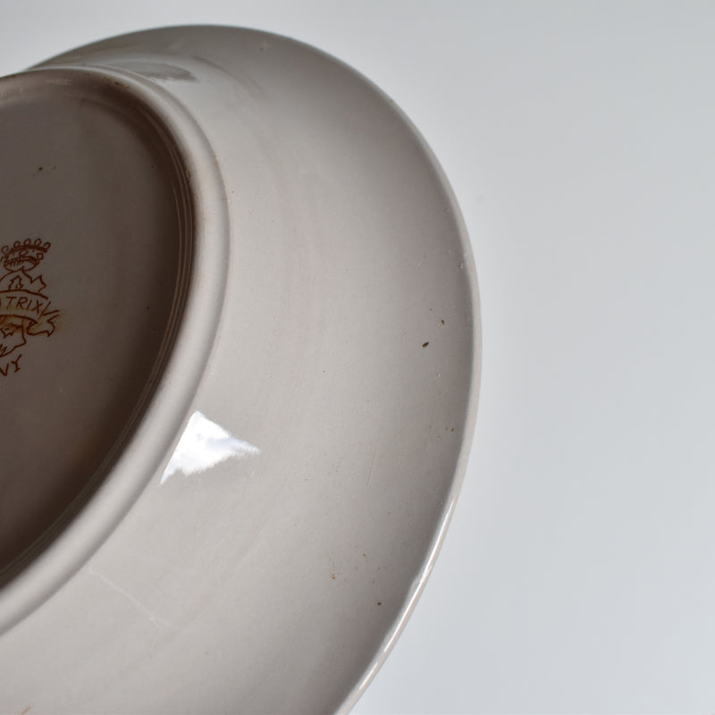 Antique Deep Plate, Ronウィ Beatrix B
