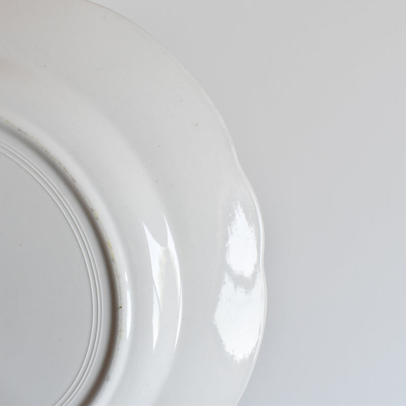 Vintage Digoin & Sarreguemines Plate - Graziella B