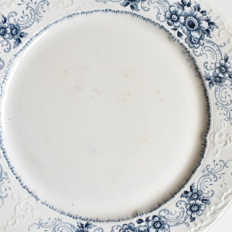 Antique Plate: U&C Sarreguemines Aïda I