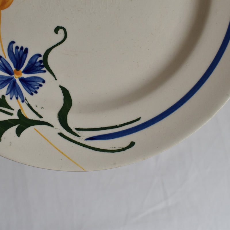 Vintage Dessert Plate, Sarreguemines Messidor D