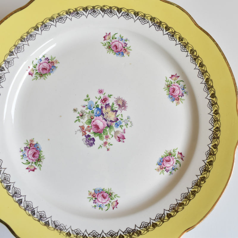 Vintage Digoin & Sarreguemines Plate - Graziella B