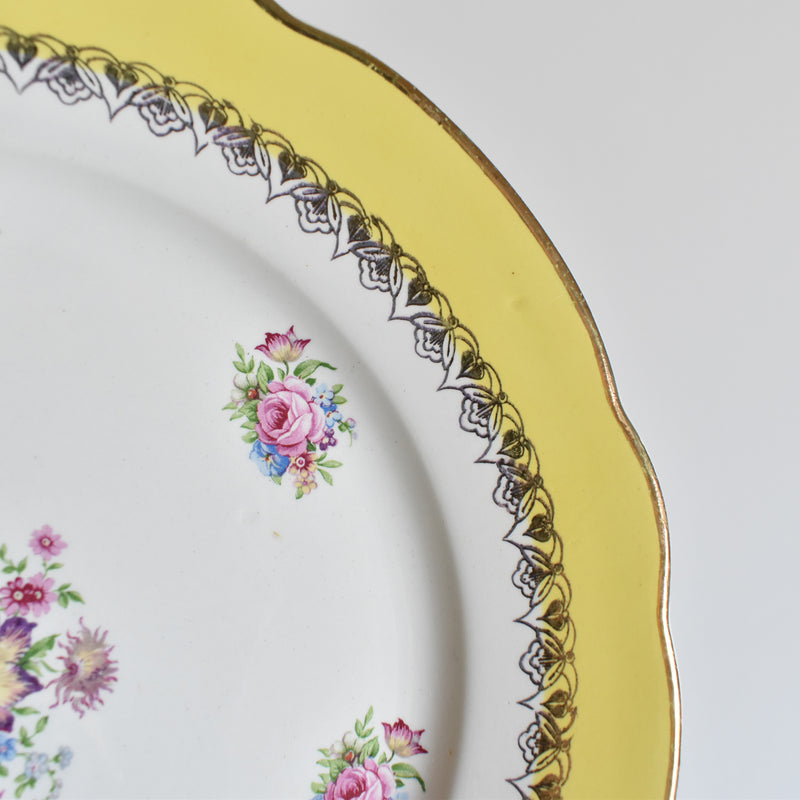 Vintage Digoin & Sarreguemines Plate - Graziella B