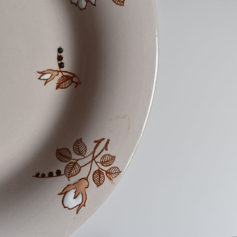 Antique Deep Plate, Ronウィ Beatrix B