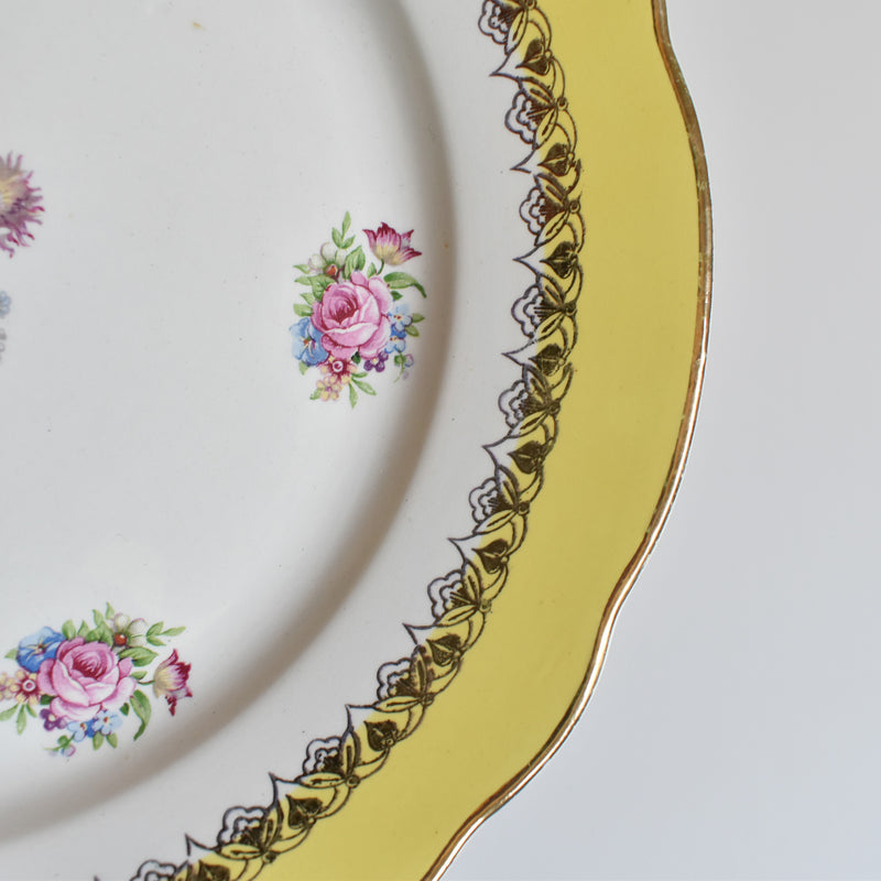 Vintage Digoin & Sarreguemines Plate - Graziella B
