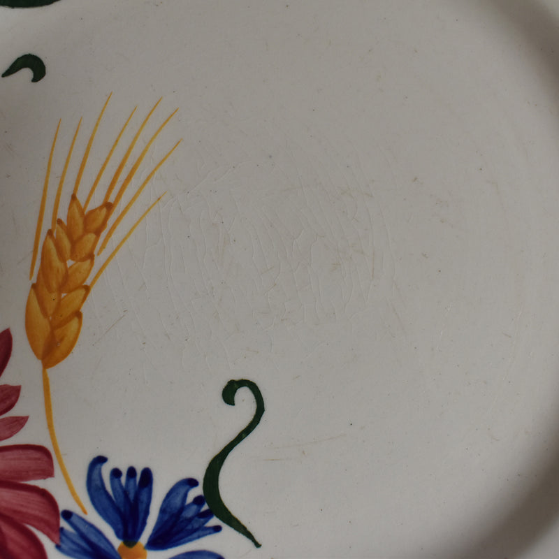 Vintage Dessert Plate, Sarreguemines Messidor D
