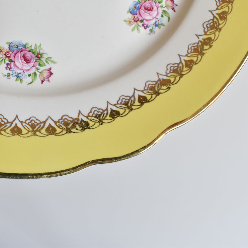 Vintage Digoin & Sarreguemines Plate - Graziella B