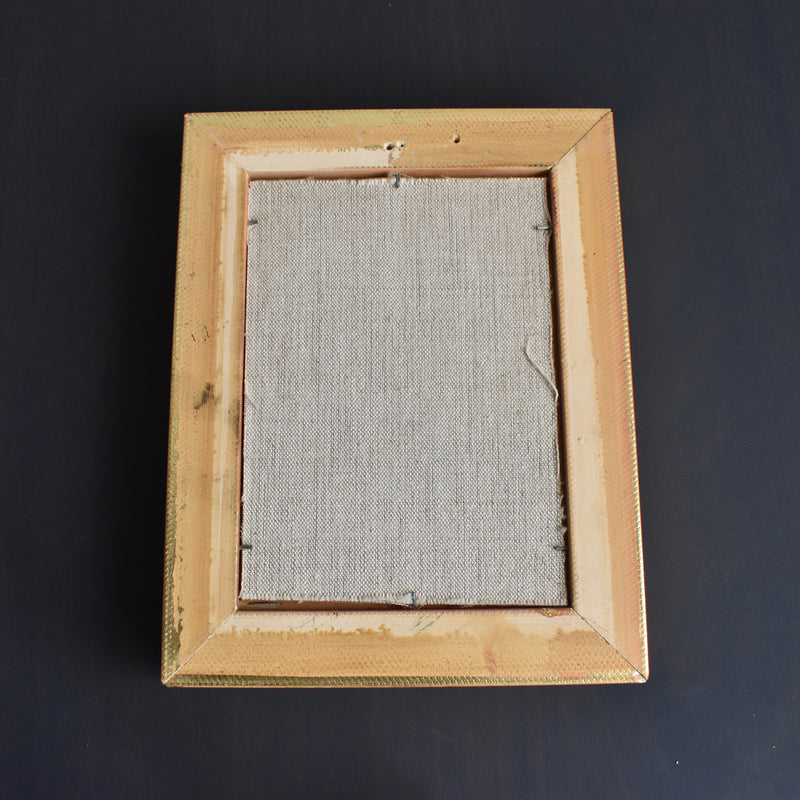 Vintage frame with illustration Oemichen