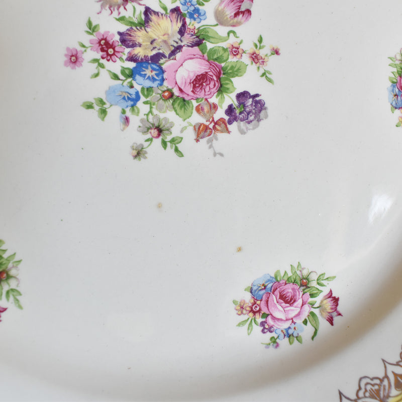 Vintage Digoin & Sarreguemines Plate - Graziella B