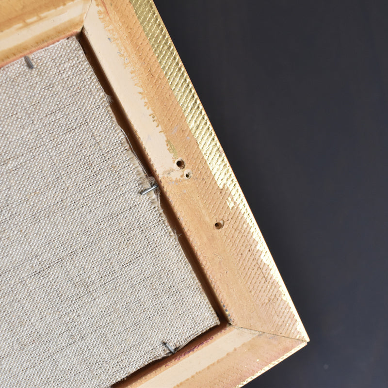Vintage frame with illustration Oemichen