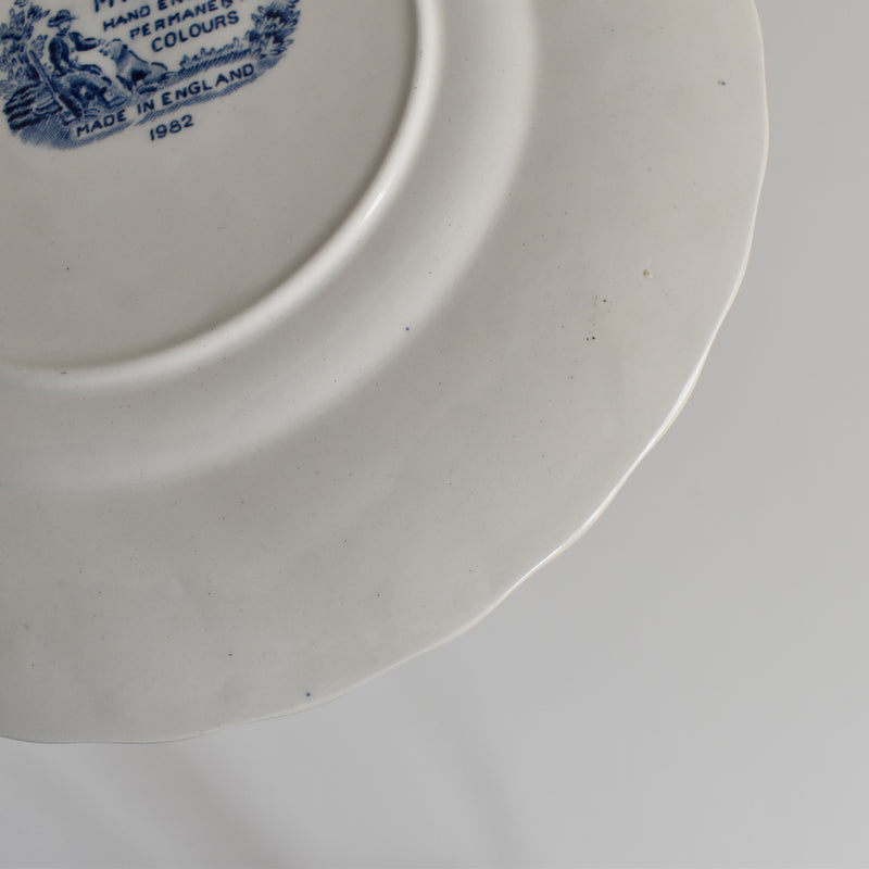 ヴィンテージデザートプレート Myott The Hunter A　