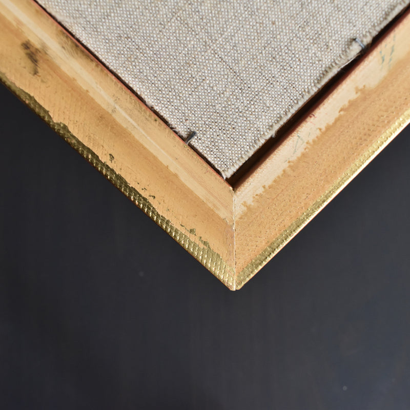 Vintage frame with illustration Oemichen