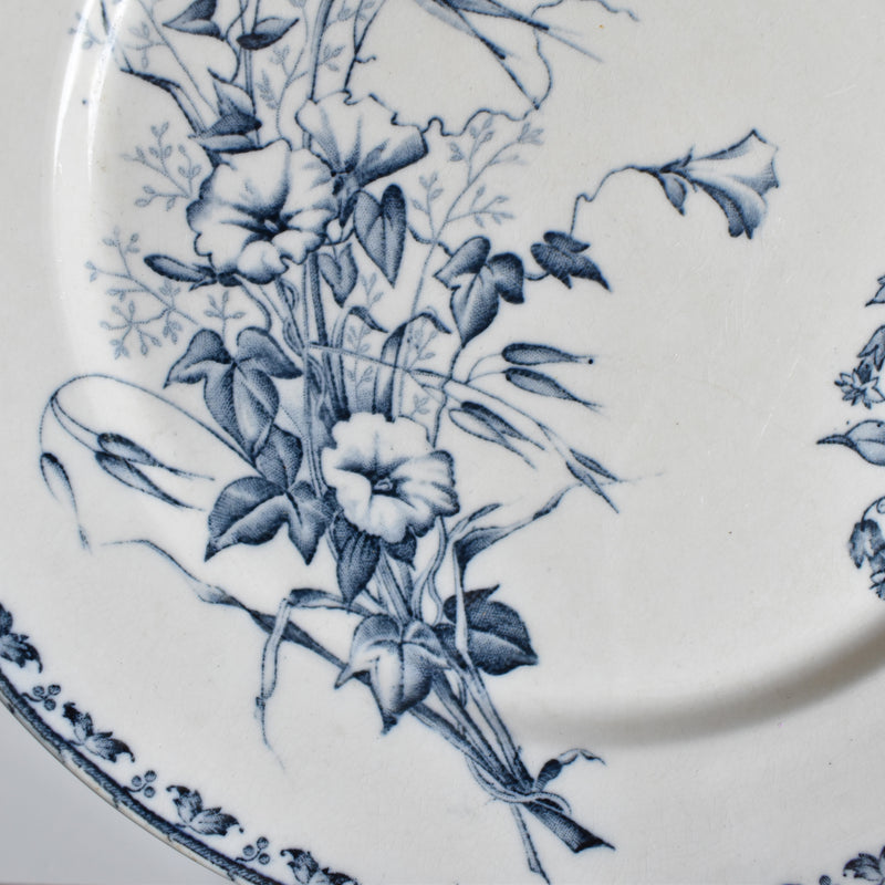 Antique Plate, Sarreguemines Carmen