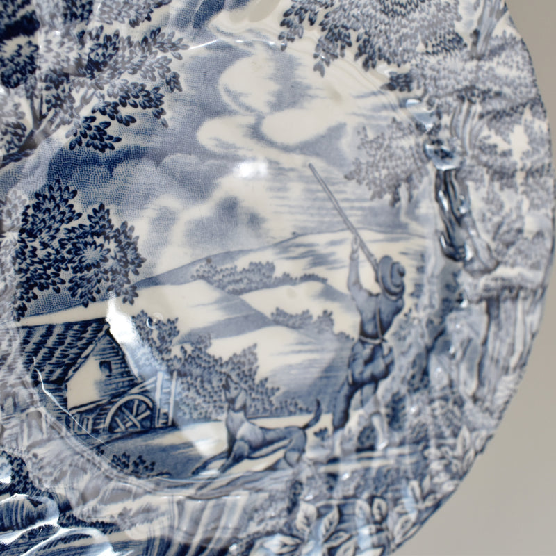 ヴィンテージデザートプレート Myott The Hunter A　