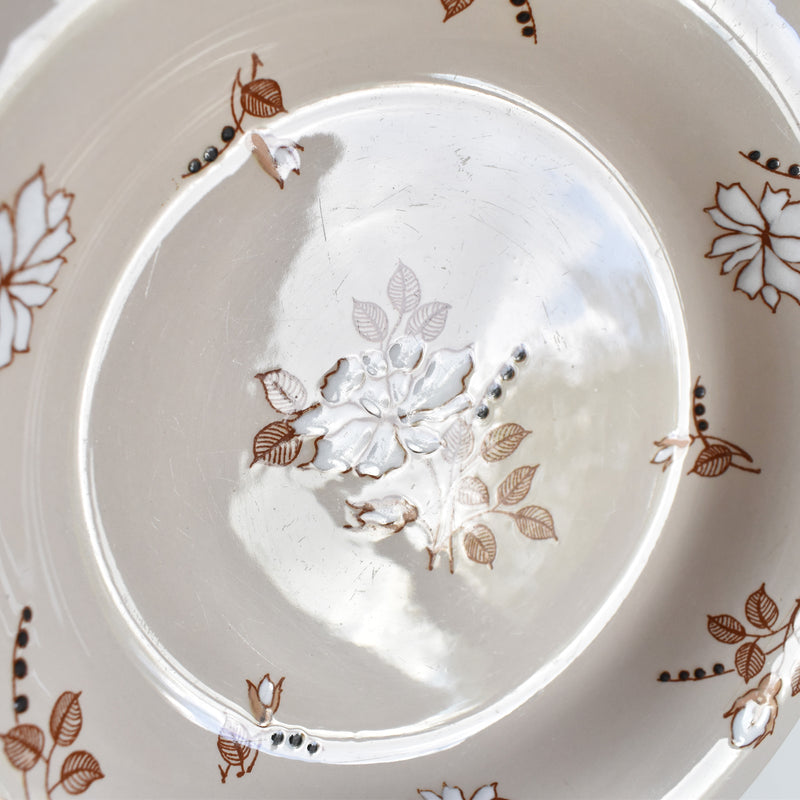 Antique Deep Plate Ron Wir Beatrix C
