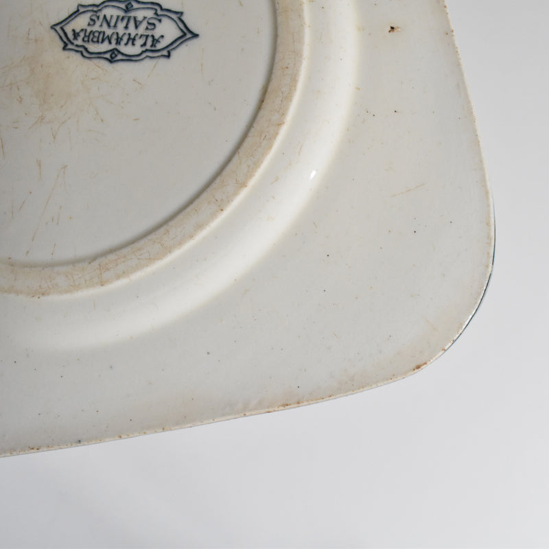 Antique Square Plate Sarah Al-Hambra
