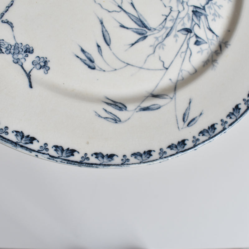 Antique Plate, Sarreguemines Carmen