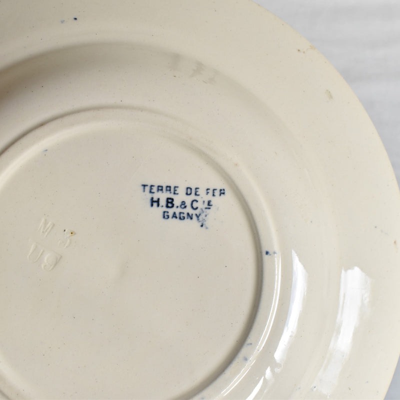 アンティーク深皿 HB&Cie Gagny A