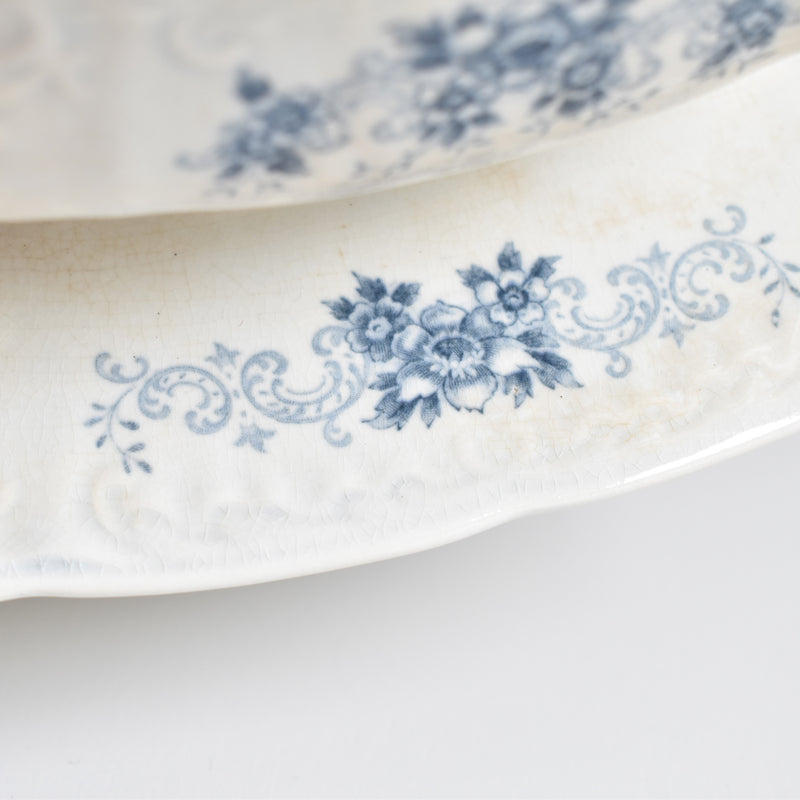 Antique Sauce Boat U&C Sarreguemines Aïda A