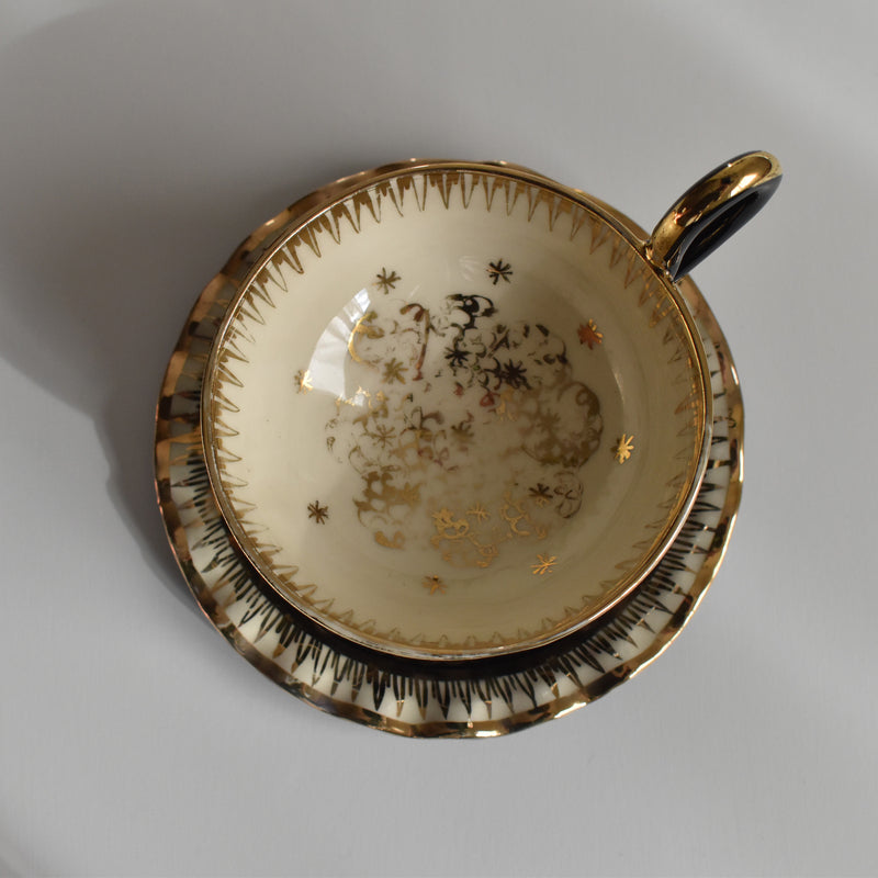 ア.ドラサンヴァル A.Dressinval コーヒーカップ＆ソーサー Black