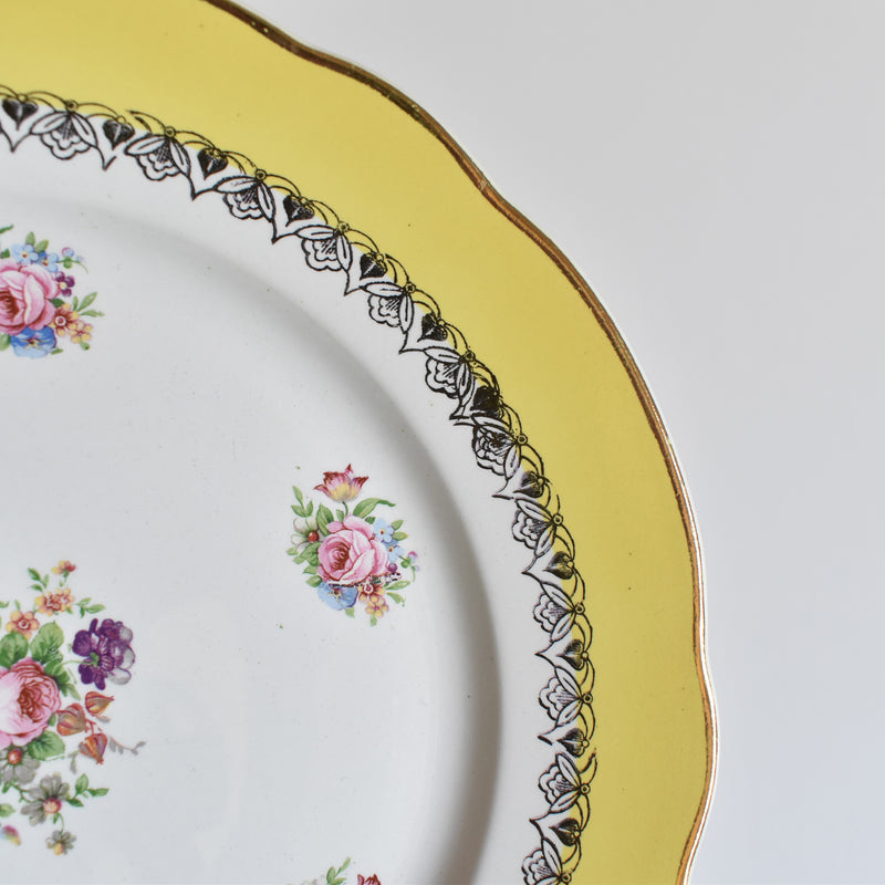 Vintage Plate Digoin & Sarreguemines Graziella C