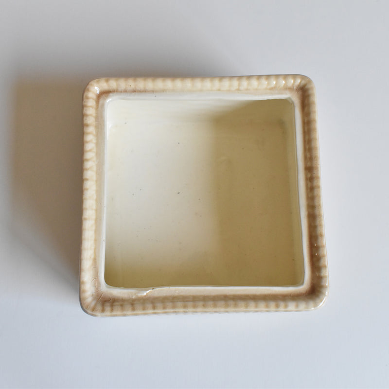 Vintage Barbotine Jam Pot Digoin & Sarreguemines Fruits