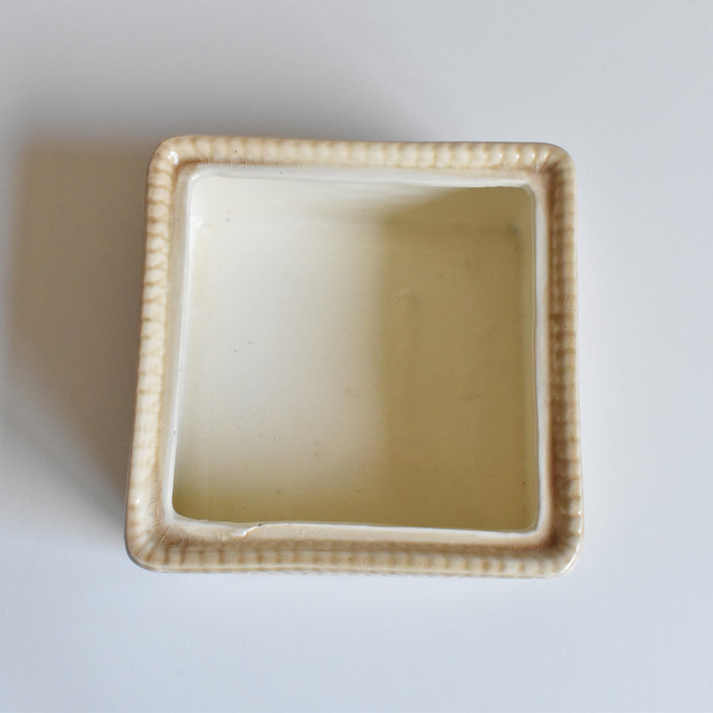 Vintage Barbotine Jam Pot Digoin & Sarreguemines Fruits