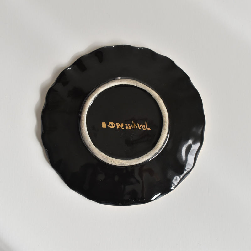 ア.ドラサンヴァル A.Dressinval コーヒーカップ＆ソーサー Black