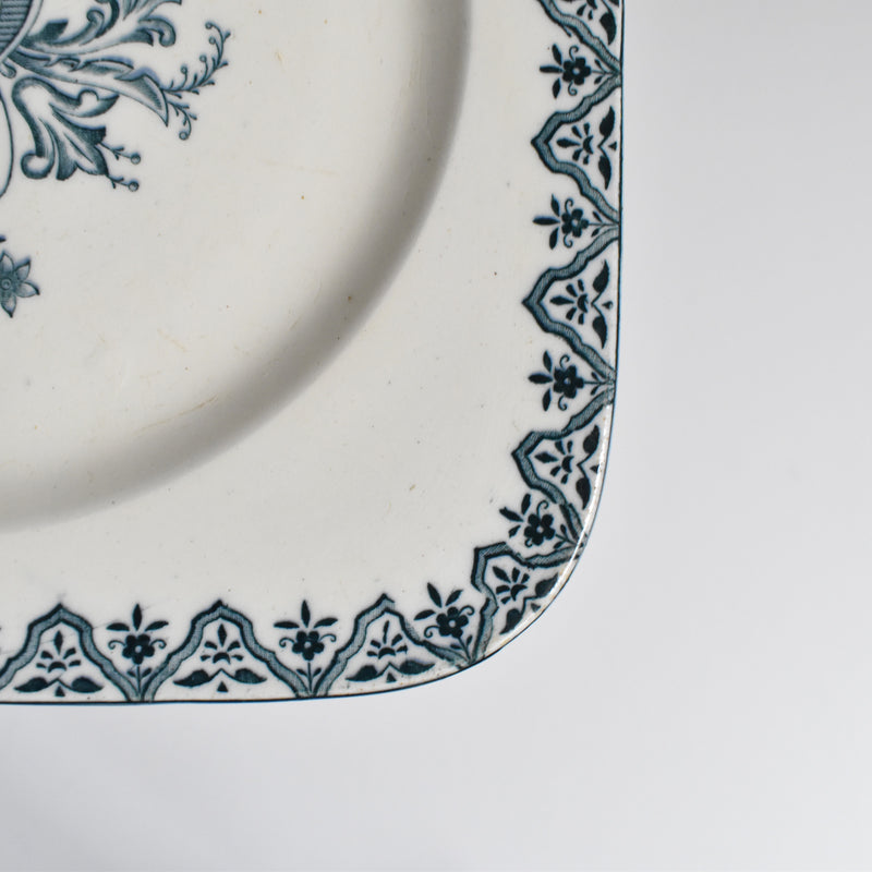 Antique Square Plate Sarah Al-Hambra