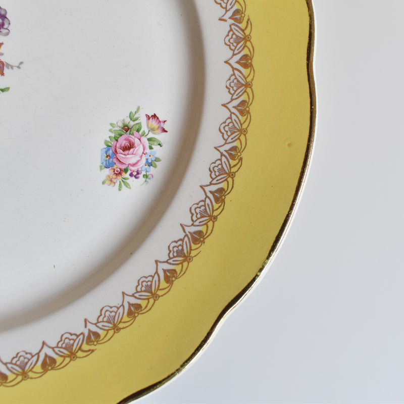 Vintage Plate Digoin & Sarreguemines Graziella C