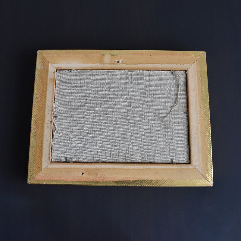 Vintage Frame with Painting J.L. Meissonnier