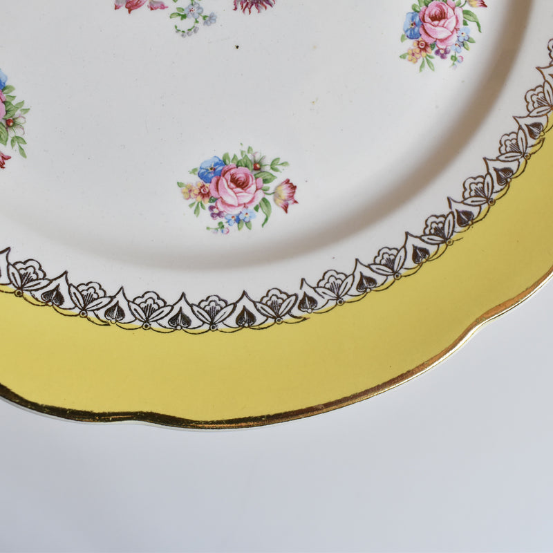 Vintage Plate Digoin & Sarreguemines Graziella C