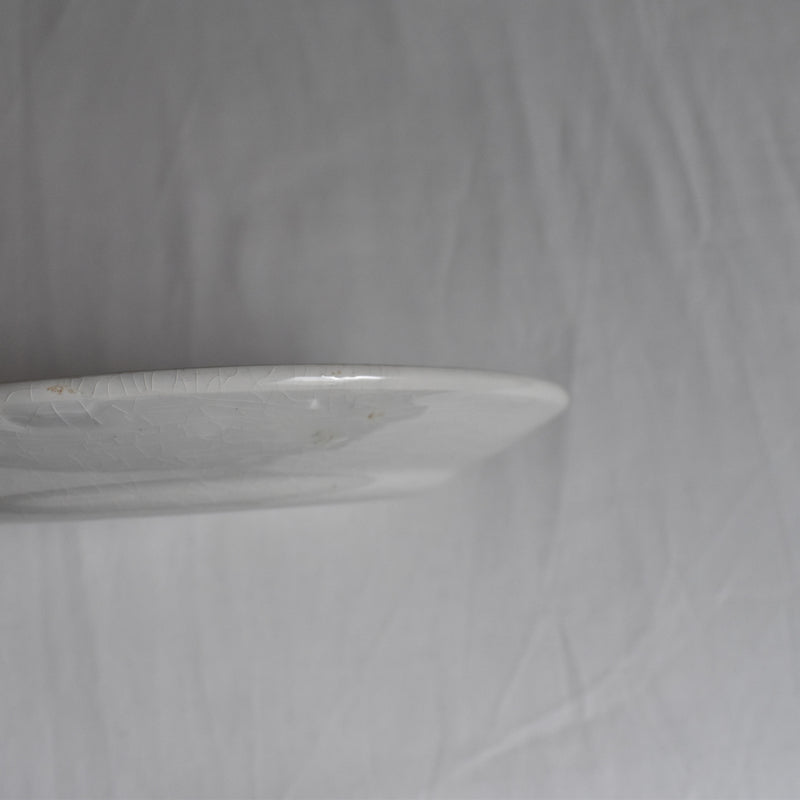 Vintage Dessert Plate, HBCM (Creil et Montereau) "Bizerte A"