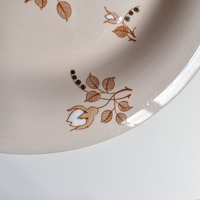 Antique Deep Plate, Ronウィ Beatrix D