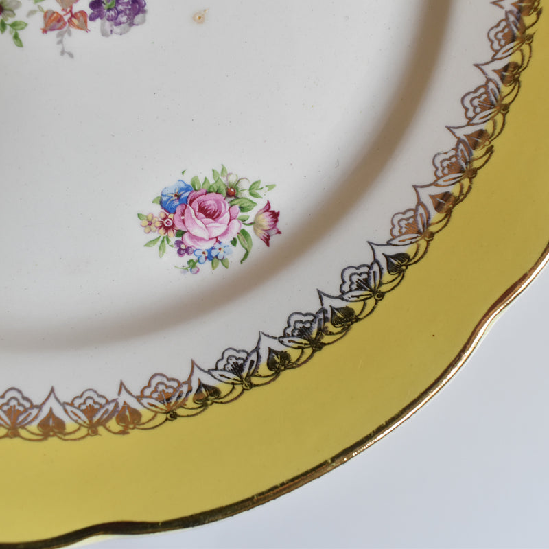 Vintage Plate Digoin & Sarreguemines Graziella D