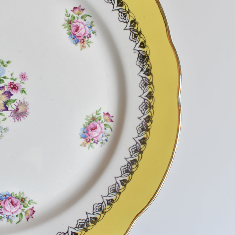 Vintage Plate Digoin & Sarreguemines Graziella D