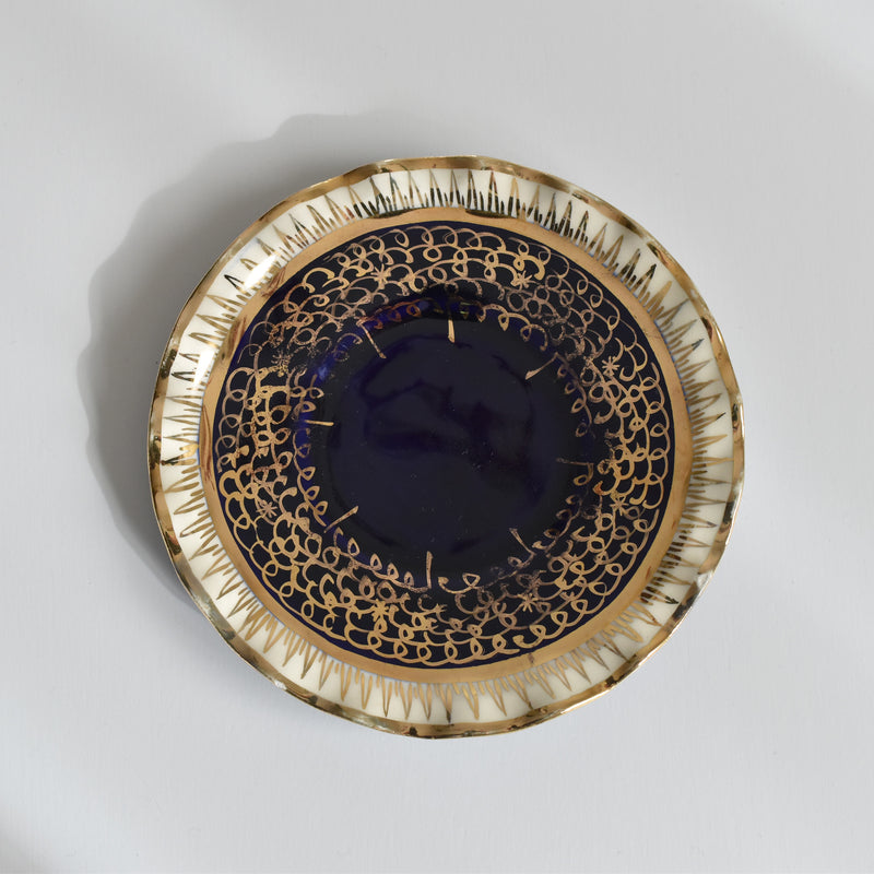 ア.ドラサンヴァル A.Dressinval コーヒーカップ＆ソーサー Dark Blue