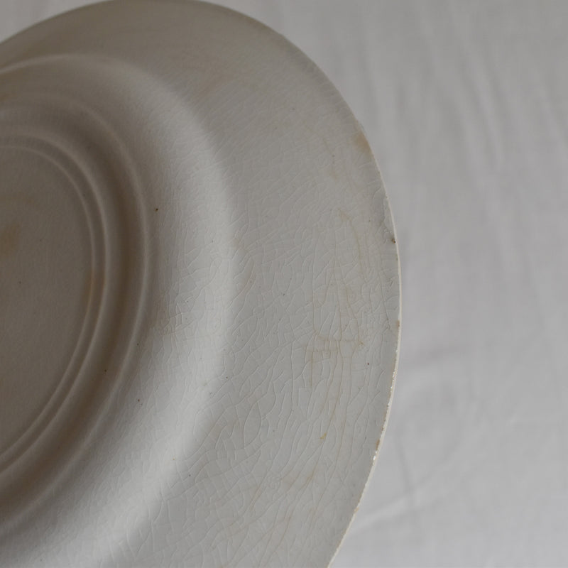 Vintage Dessert Plate, HBCM (Creil-Montereaux) Bizerte B