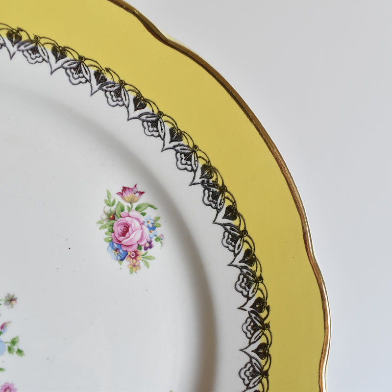 Vintage Plate Digoin & Sarreguemines Graziella D