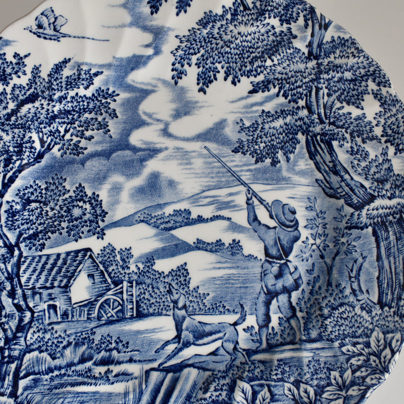 Vintage Dessert Plate Myott The Hunter C