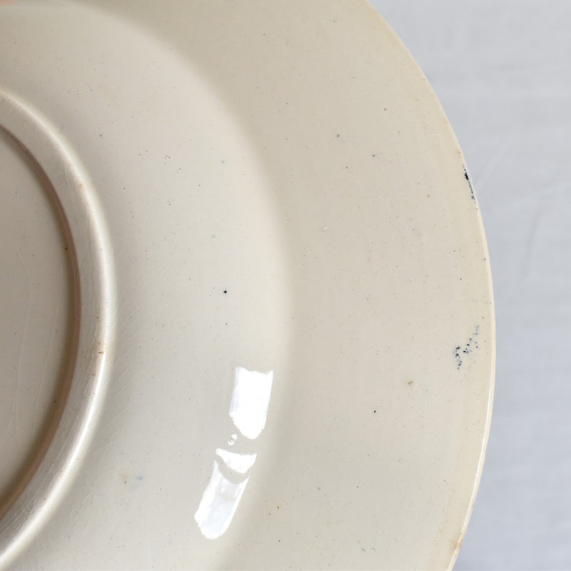 Antique Deep Plate HB&Cie Gagny C