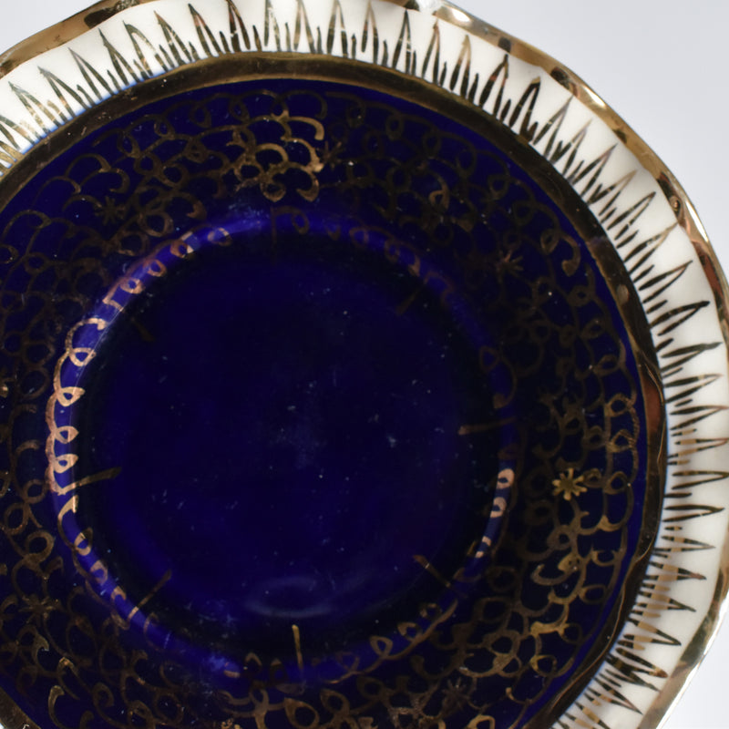 ア.ドラサンヴァル A.Dressinval コーヒーカップ＆ソーサー Dark Blue